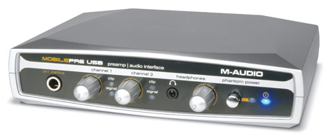 M-Audio MobilePre USB Bus-Powered Preamp and Audio Interface